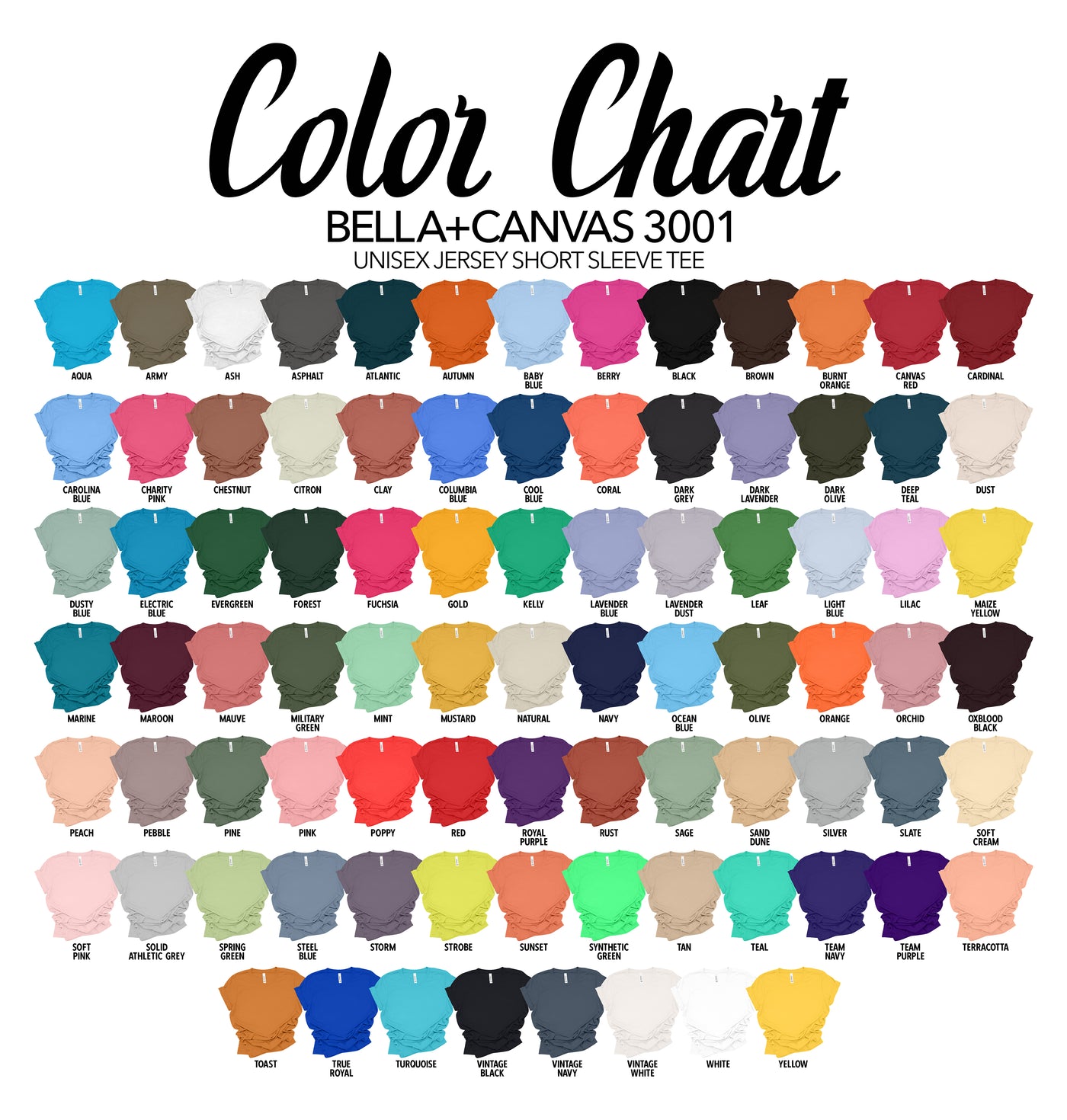 Color Chart