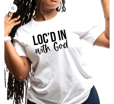 Loc'D In With God Unisex Tee