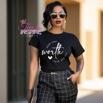 Know Your Worth Unisex Tee Self-Love